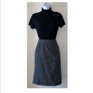 Mermaid Rainbow Straight Skirt